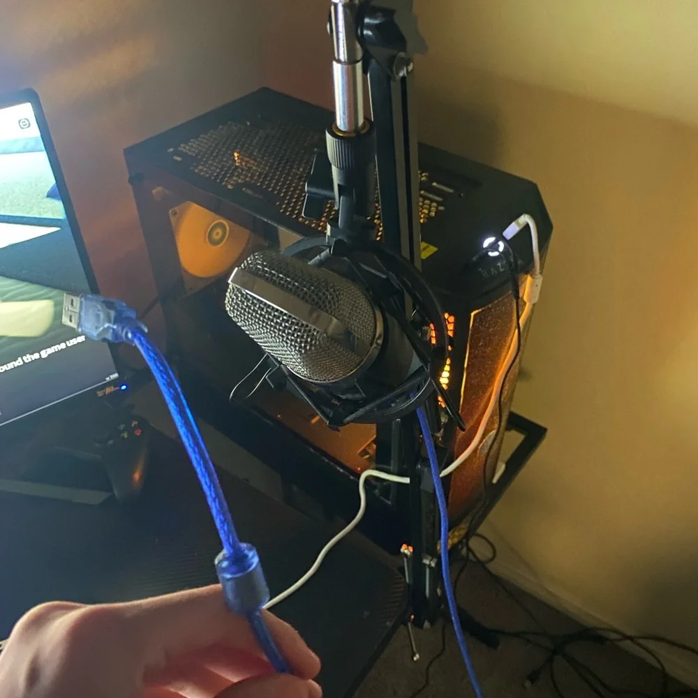 Pc Microphone with Arm Stand/Shock Mount